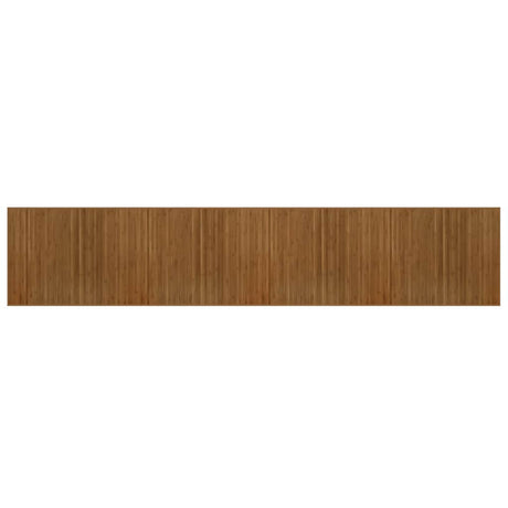 Vidaxx rechteckiger Teppich 80x400 cm Bambusbraun