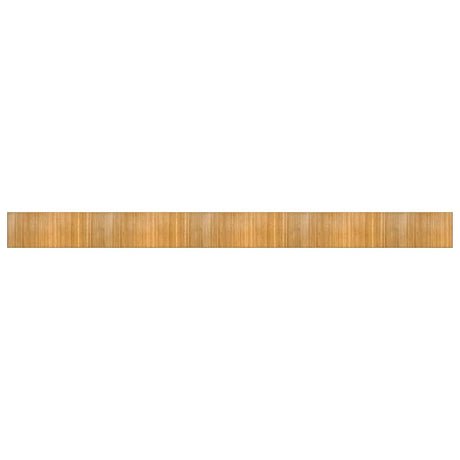 Vidaxx rechteckiger Teppich 80x1000 cm Bambus natur