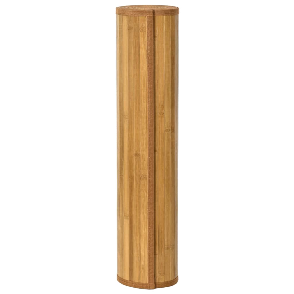 Vidaxx rechteckiger Teppich 80x1000 cm Bambus natur
