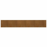 Vidaxx rechteckiger Teppich 80x1000 cm Bambusbraun