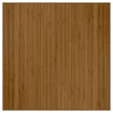 Vidaxx Teppich quadratisch 100x100 cm Bambusbraun