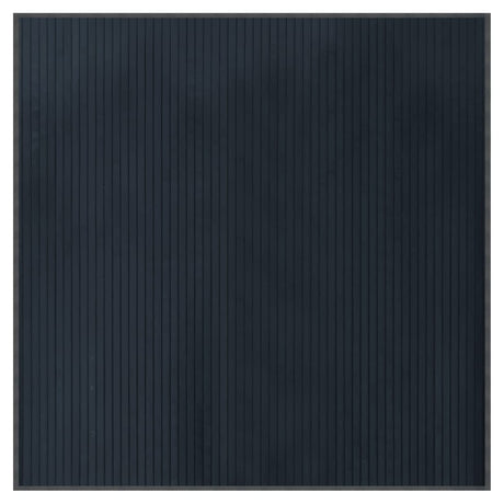 Vidaxx Teppich quadratisch 100x100 cm Bambusgrau