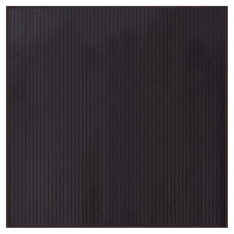 Vidaxx Teppich quadratisch 100x100 cm Bambus dunkelbraun