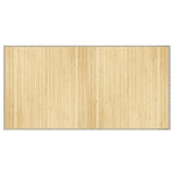 Vidaxx rechteckiger Teppich 100x200 cm Bambus hell natur