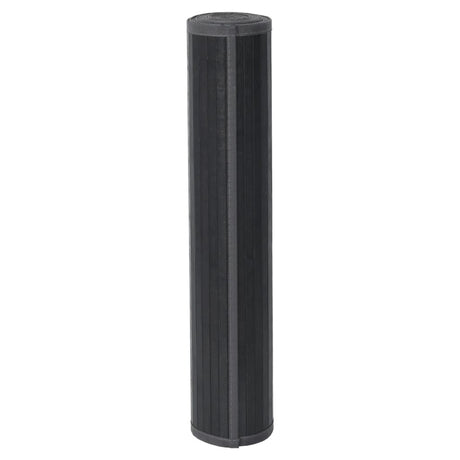 Vidaxx rechteckiger Teppich 100x200 cm Bambusgrau