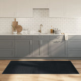 Vidaxx rechteckiger Teppich 100x200 cm Bambusgrau