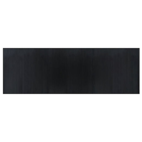 Vidaxx rechteckiger Teppich 100x300 cm Bambus schwarz