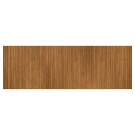 Vidaxx rechteckiger Teppich 100x300 cm Bambusbraun