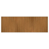 VidaXL Rechteckiger Teppich 100x300 cm Bambusbraun