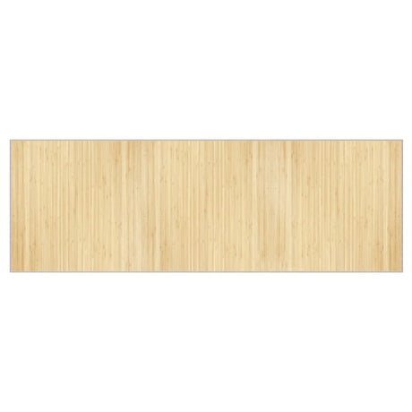 Vidaxx rechteckiger Teppich 100x300 cm Bambus hell natur