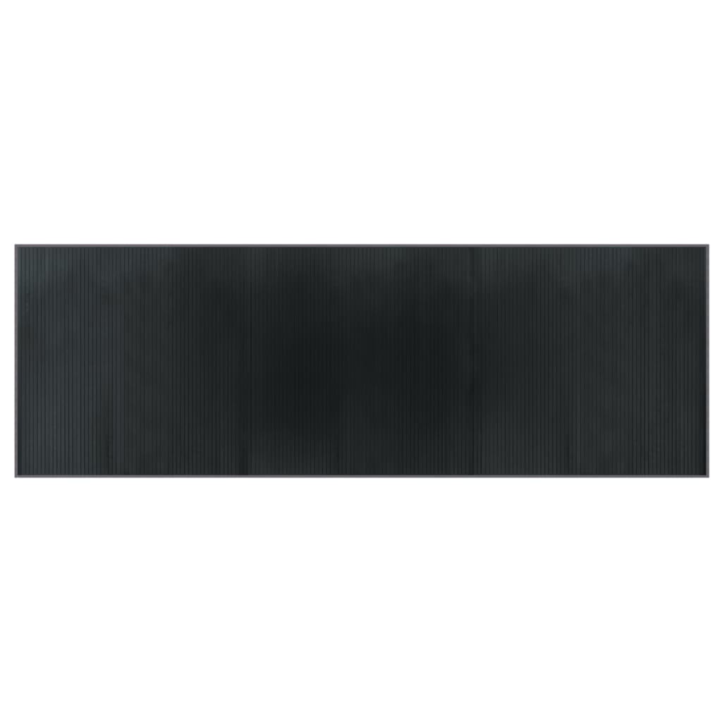 Vidaxx rechteckiger Teppich 100x300 cm Bambusgrau