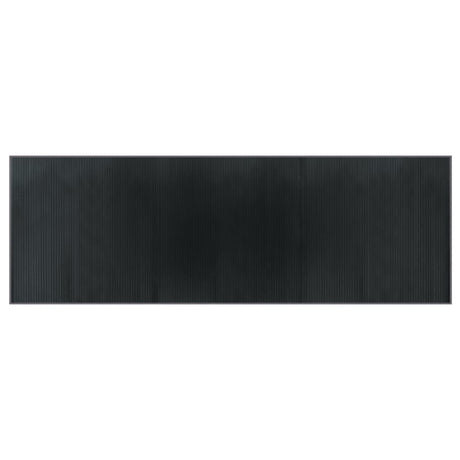 Vidaxx rechteckiger Teppich 100x300 cm Bambusgrau