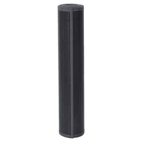 Vidaxx rechteckiger Teppich 100x300 cm Bambusgrau