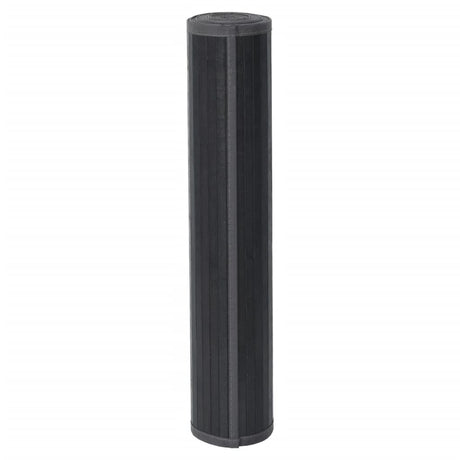 Vidaxx rechteckiger Teppich 100x400 cm Bambusgrau