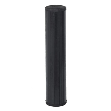 Vidaxx rechteckiger Teppich 100x500 cm Bambus schwarz