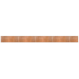 Vidaxx rechteckiger Teppich 100x1000 cm Bambus natur
