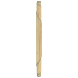 VidaXL Teppich rund 60 cm Bambus hell natur