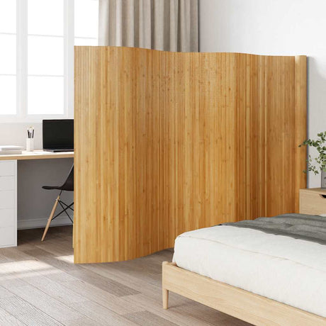 Vidaxl kamerscherm breedte 800 cm hoogte 165 cm bamboe naturel