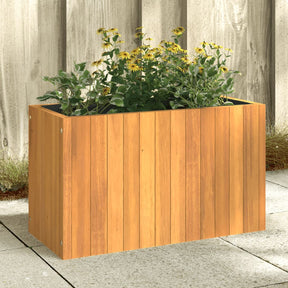 Vidaxx Pflanzgefäß 59x27,5x35 cm massives Akazienholz