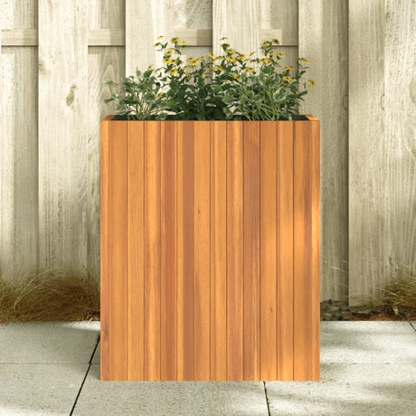 Vidaxx Pflanzgefäß 59x27,5x70 cm massives Akazienholz
