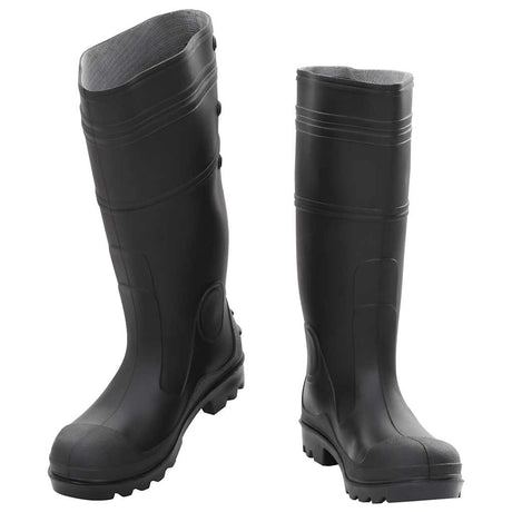 VidaXL Regenstiefel Größe 38 PVC schwarz
