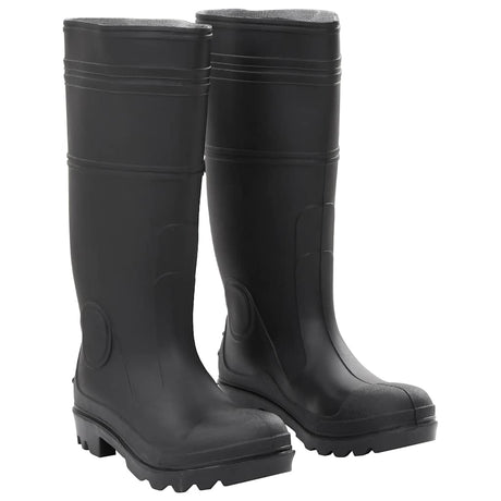 VidaXL Regenstiefel Größe 39 PVC schwarz