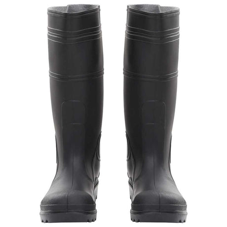 VidaXL Regenstiefel Größe 39 PVC schwarz