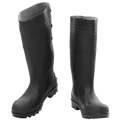 VidaXL Regenstiefel Größe 40 PVC schwarz