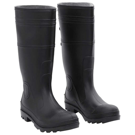 VidaXL Regenstiefel Größe 41 PVC schwarz