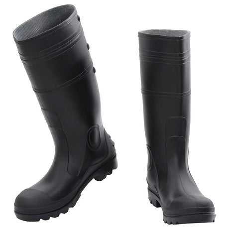 VidaXL Regenstiefel Größe 41 PVC schwarz