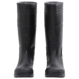 VidaXL Regenstiefel Größe 42 PVC schwarz