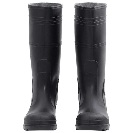 VidaXL Regenstiefel Größe 43 PVC schwarz