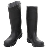 VidaXL Regenstiefel Größe 46 PVC schwarz