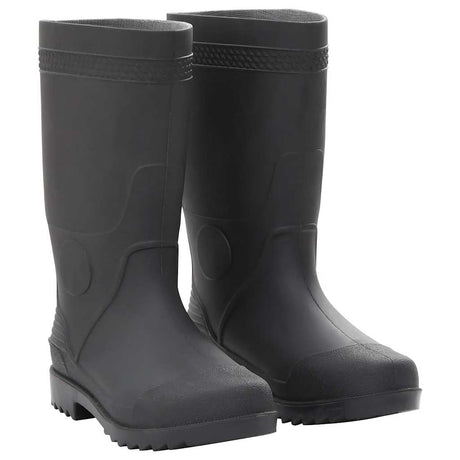 VidaXL Regenstiefel Größe 38 PVC schwarz