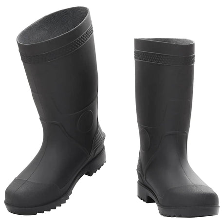 VidaXL Regenstiefel Größe 38 PVC schwarz