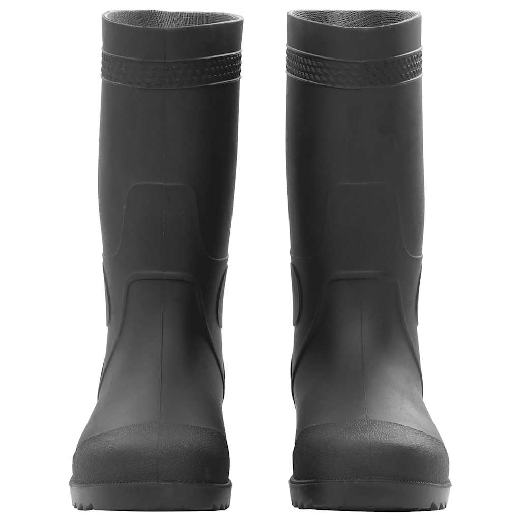 VidaXL Regenstiefel Größe 38 PVC schwarz