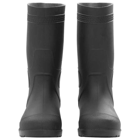 VidaXL Regenstiefel Größe 38 PVC schwarz