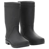 VidaXL Regenstiefel Größe 40 PVC schwarz