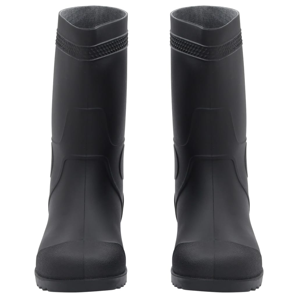 VidaXL Regenstiefel Größe 41 PVC schwarz