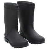 VidaXL Regenstiefel Größe 42 PVC schwarz