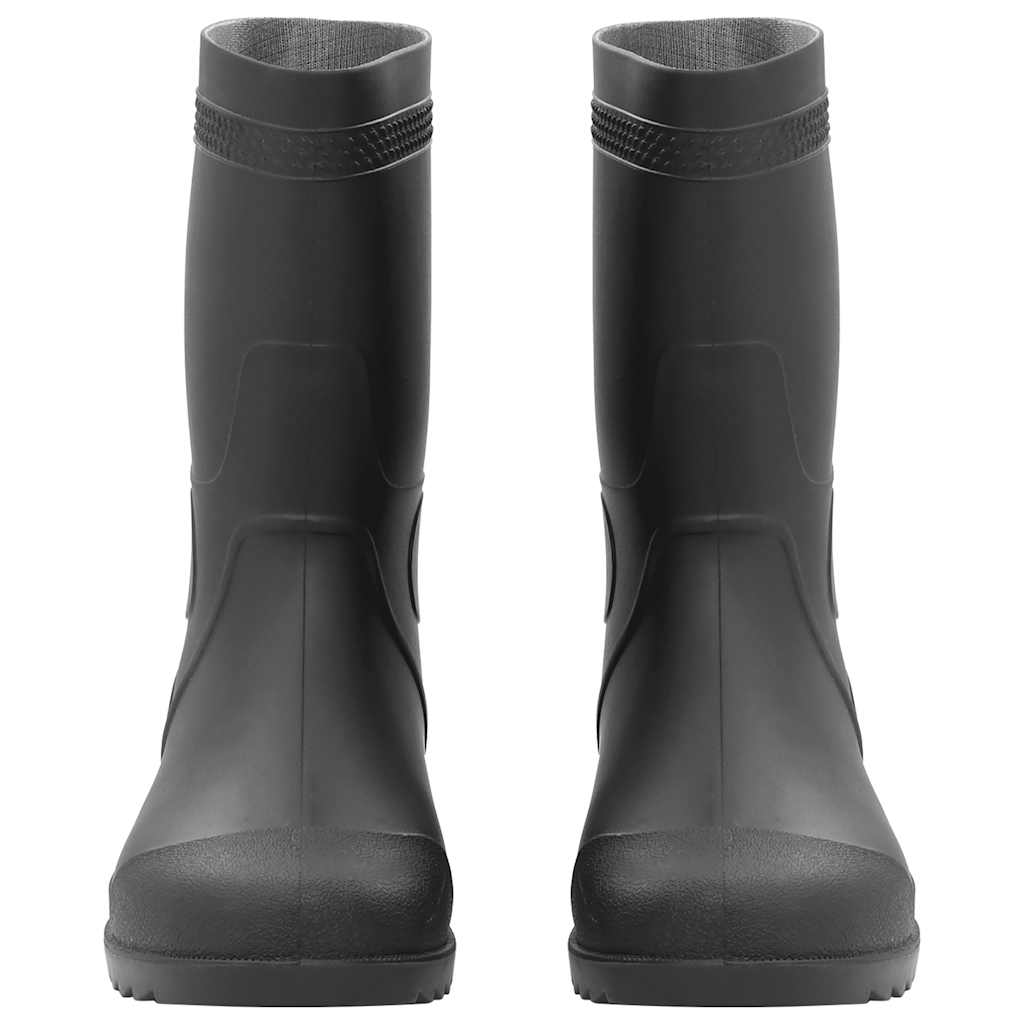 VidaXL Regenstiefel Größe 45 PVC schwarz