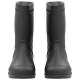 VidaXL Regenstiefel Größe 45 PVC schwarz