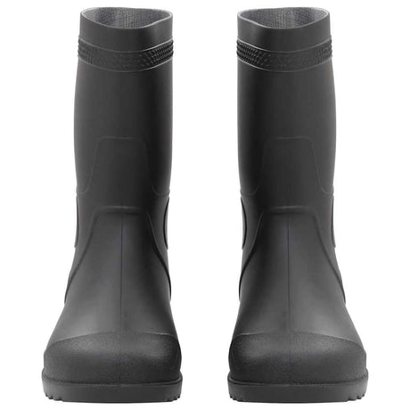 VidaXL Regenstiefel Größe 46 PVC schwarz