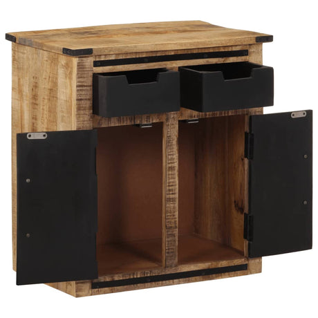 Vidaxl dressoir met 2 lades 55x35x60 cm massief mangohout