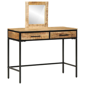 Vidaxl plafondtafel met lade bruin 100 x 40 x 120 cm massief mangohout