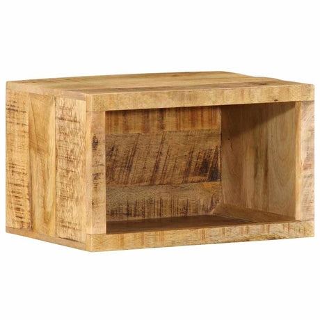 Vidaxl nachtkastje bruin 40 x 30 x 25 cm massief mango hout