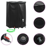 VidaXL Wassertank mit Wasserhahn faltbar 750 l PVC