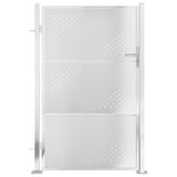 VidaXL Gartentor 100x150 cm Edelstahl