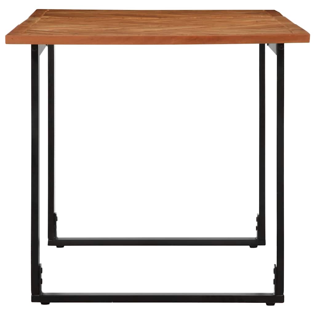 Vidaxl eettafel 160x80x75 cm massief acaciahout