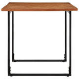 Vidaxl eettafel 160x80x75 cm massief acaciahout